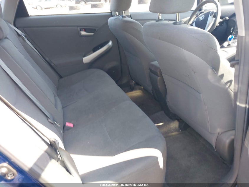 2011 Toyota Prius VIN JTDKN3DU5B1390910 IAAI salvage auction — NORMAL WEAR, Clear (New York), sold $900 on 2026-07-14 (photo 8)