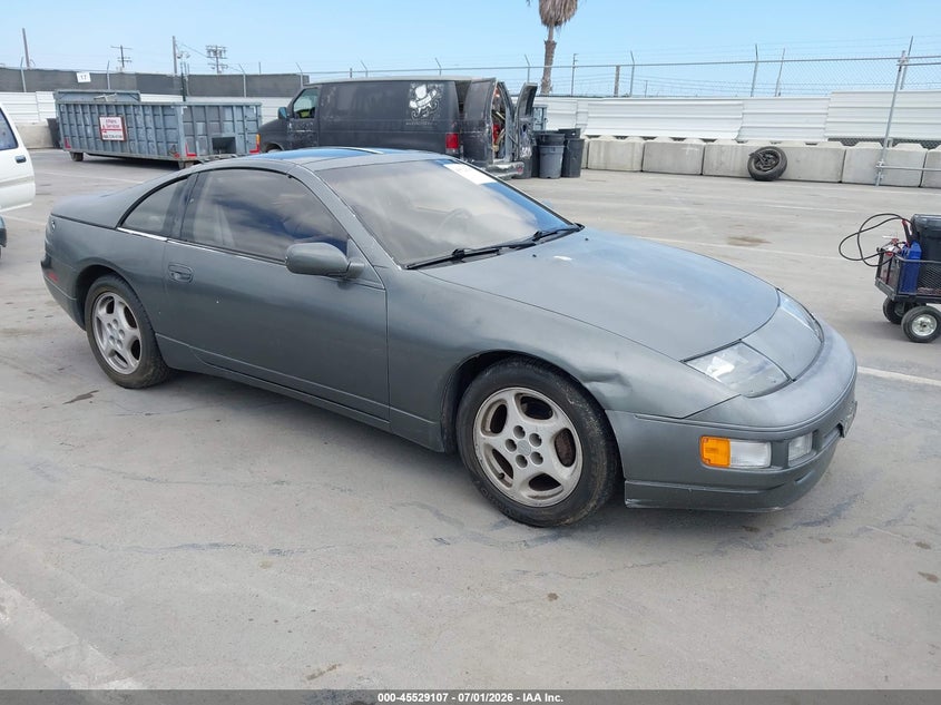 1990 Nissan 300zx VIN JN1RZ24A6LX003656 IAAI salvage auction — LEFT & RIGHT, Salvage Title - Dealer (California), sold $875 on 2026-08-24 (photo 1)