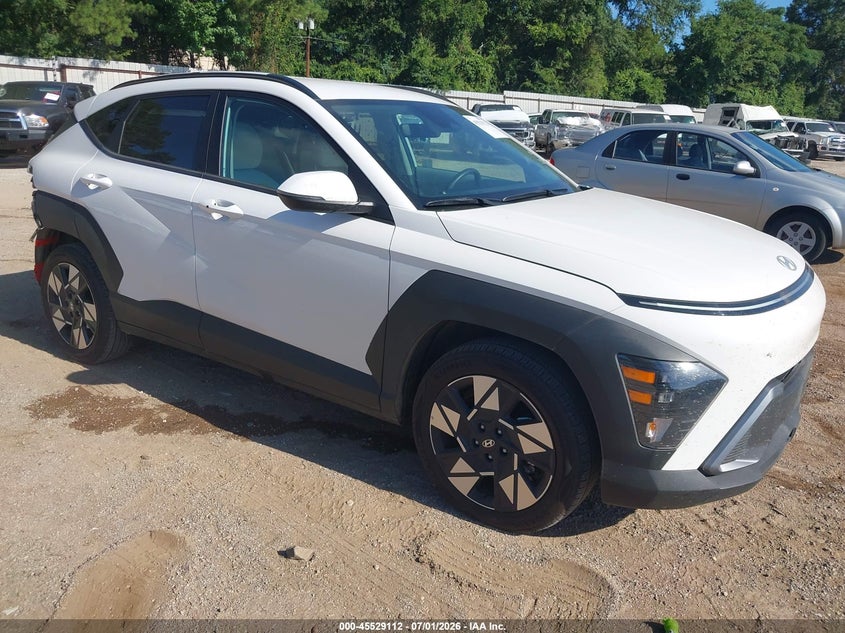 2025 Hyundai Kona VIN KM8HB3AB6SU339853 IAAI salvage auction — REAR END, Enterprise Vehicles Clear Only (Texas), sold $13,100 on 2026-07-08 (photo 1)