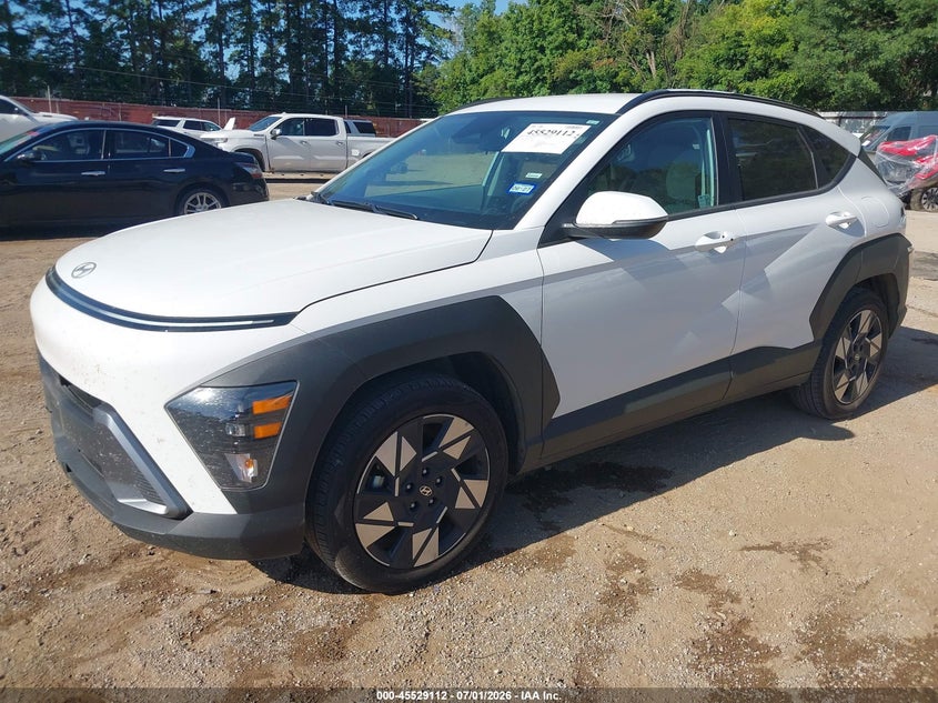 2025 Hyundai Kona VIN KM8HB3AB6SU339853 IAAI salvage auction — REAR END, Enterprise Vehicles Clear Only (Texas), sold $13,100 on 2026-07-08 (photo 2)