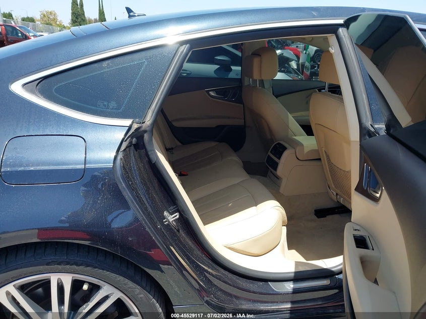 2014 Audi A7 VIN WAUWGAFC1EN129496 IAAI salvage auction — LEFT SIDE, Salvage (California), sold $1,250 on 2026-07-30 (photo 8)