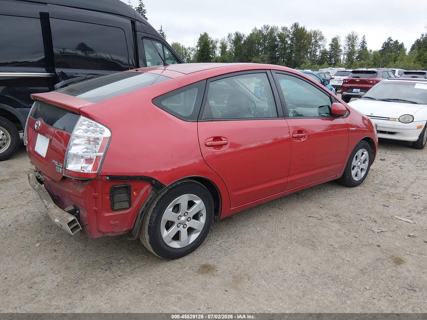 2008 Toyota Prius VIN JTDKB20U587754189 IAAI salvage auction — LEFT FRONT, Bill Of Sale (Washington), sold $1,250 on 2026-07-17 (photo 4)