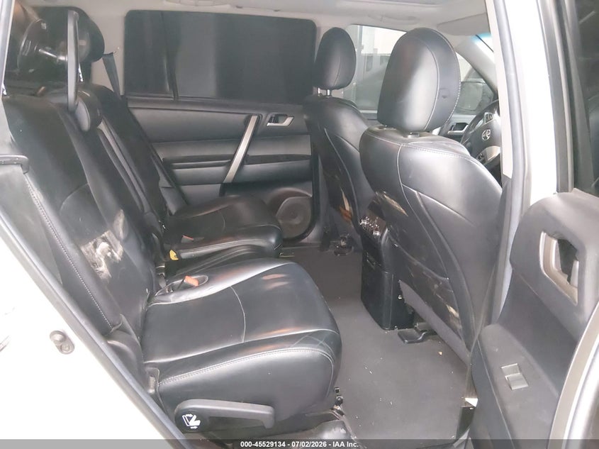 2013 Toyota Highlander VIN 5TDBK3EH1DS194964 IAAI salvage auction — LEFT REAR, Salvage (Arizona), sold $25 on 2026-07-29 (photo 8)