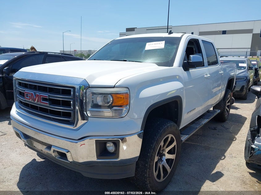 2014 Gmc SIERRA VIN 3GTP1UEC3EG110968 IAAI salvage auction — RIGHT SIDE, Wait Title, sold $2,600 on 2026-09-26 (photo 2)