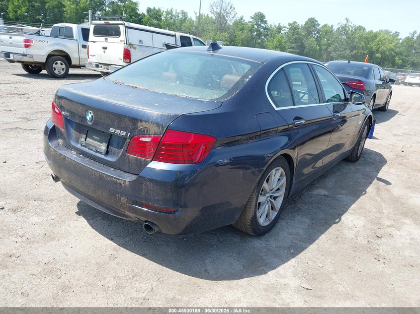 2016 BMW 5er VIN WBA5B3C56GG253606 IAAI salvage auction — NORMAL WEAR, Clear (Virginia), sold $1,300 on 2026-07-24 (photo 4)