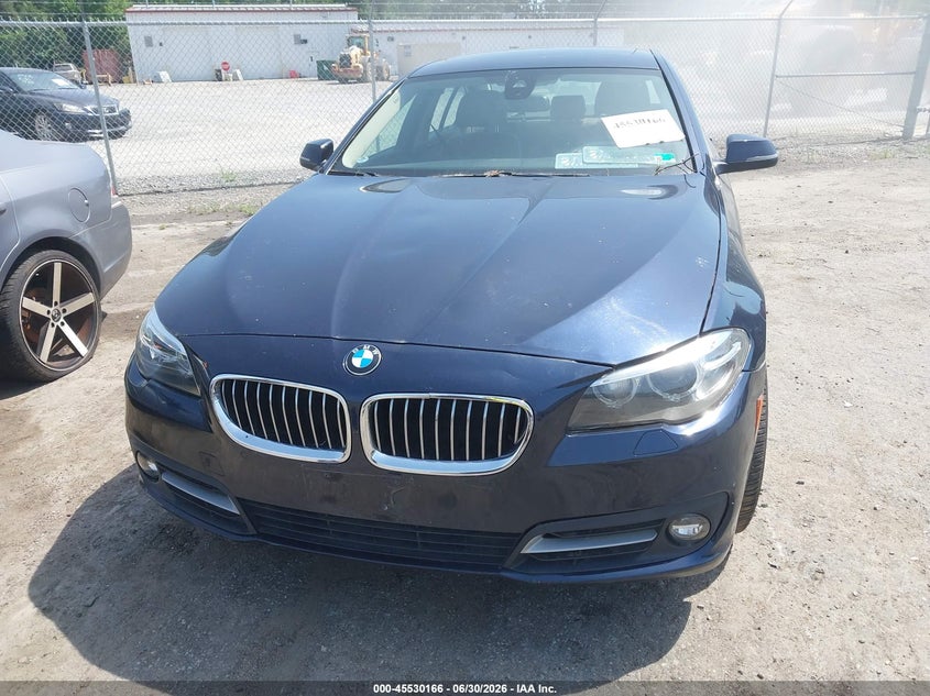 2016 BMW 5er VIN WBA5B3C56GG253606 IAAI salvage auction — NORMAL WEAR, Clear (Virginia), sold $1,300 on 2026-07-24 (photo 6)