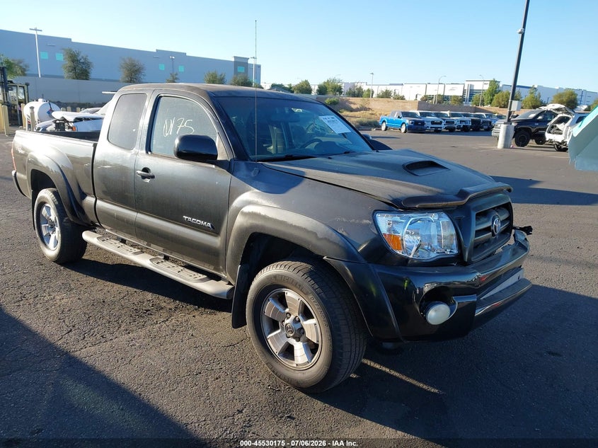 2005 Toyota Tacoma VIN 5TETU62N25Z077683 IAAI salvage auction — LEFT FRONT, Salvage Certificate (California), sold $2,550 on 2026-07-24 (photo 1)
