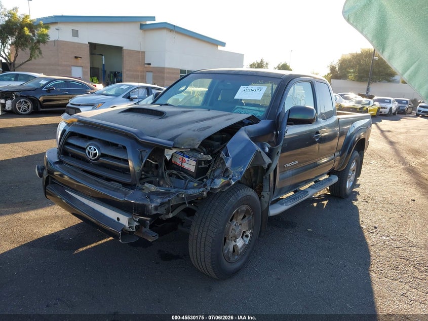 2005 Toyota Tacoma VIN 5TETU62N25Z077683 IAAI salvage auction — LEFT FRONT, Salvage Certificate (California), sold $2,550 on 2026-07-24 (photo 2)