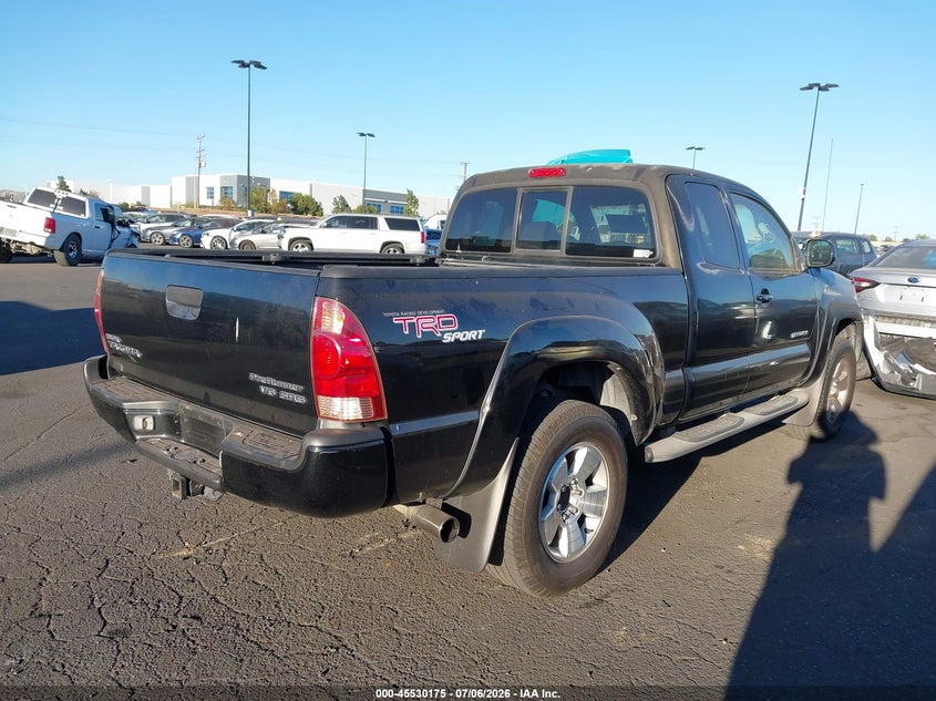 2005 Toyota Tacoma VIN 5TETU62N25Z077683 IAAI salvage auction — LEFT FRONT, Salvage Certificate (California), sold $2,550 on 2026-07-24 (photo 4)
