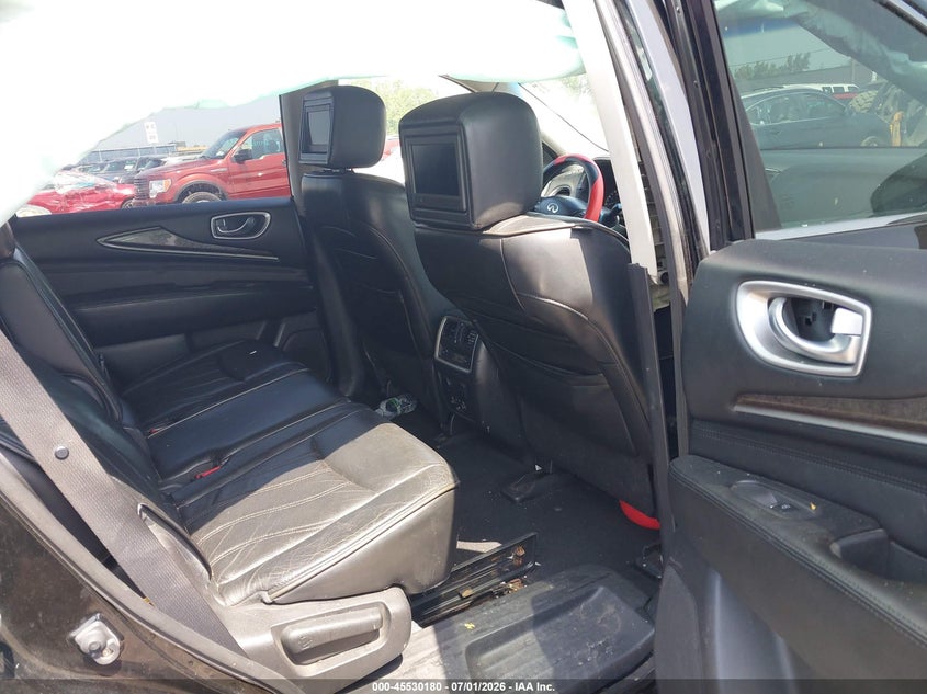 2013 Infiniti VIN 5N1AL0MN5DC301929 IAAI salvage auction — RIGHT SIDE, Salvage Title, sold $350 on 2026-07-23 (photo 8)