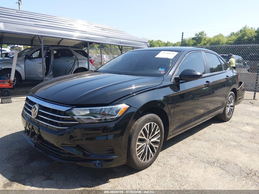 2021 Volkswagen Jetta VIN 3VWC57BU2MM092011 IAAI salvage auction — REAR END, Salvage Title, sold $2,800 on 2026-08-27 (photo 2)