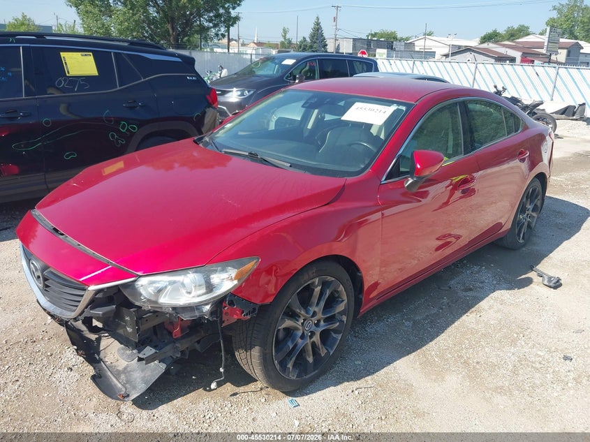 2014 Mazda 6 VIN JM1GJ1T62E1120756 IAAI salvage auction — NORMAL WEAR, Clear (Michigan), sold $1,050 on 2026-07-21 (photo 2)