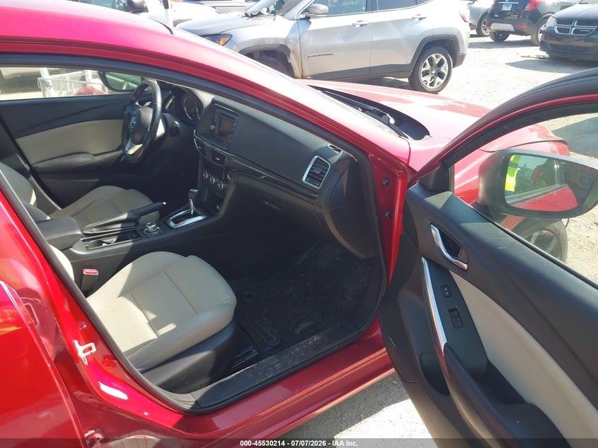 2014 Mazda 6 VIN JM1GJ1T62E1120756 IAAI salvage auction — NORMAL WEAR, Clear (Michigan), sold $1,050 on 2026-07-21 (photo 5)