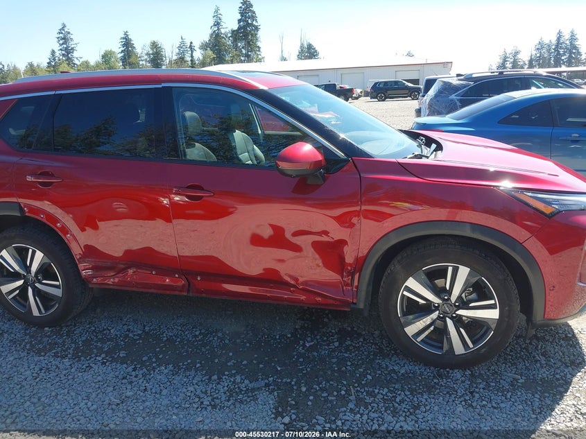 2023 Nissan Rogue VIN 5N1BT3CB3PC766520 IAAI salvage auction — RIGHT SIDE, Salvage Title, sold $7,100 on 2026-07-29 (photo 6)