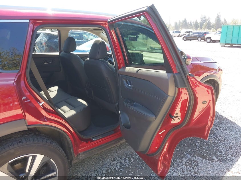 2023 Nissan Rogue VIN 5N1BT3CB3PC766520 IAAI salvage auction — RIGHT SIDE, Salvage Title, sold $7,100 on 2026-07-29 (photo 8)