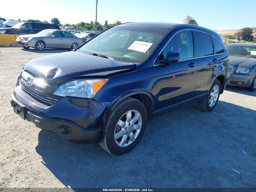 2008 Honda Cr-v VIN JHLRE48738C045769 IAAI salvage auction — FRONT END, Salvage (California), sold $1,800 on 2026-07-30 (photo 2)