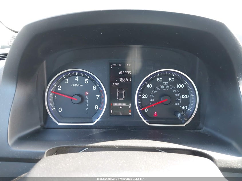 2008 Honda Cr-v VIN JHLRE48738C045769 IAAI salvage auction — FRONT END, Salvage (California), sold $1,800 on 2026-07-30 (photo 7)