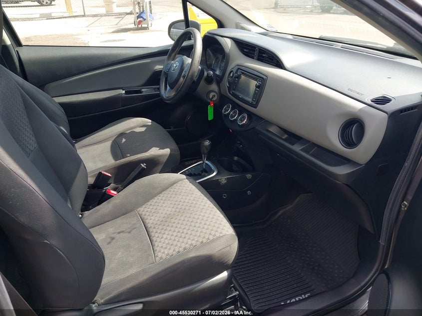 2017 Toyota Yaris VIN VNKJTUD34HA082514 IAAI salvage auction — WATER/FLOOD, Rebuildable (Florida), sold $1,100 on 2026-07-22 (photo 5)