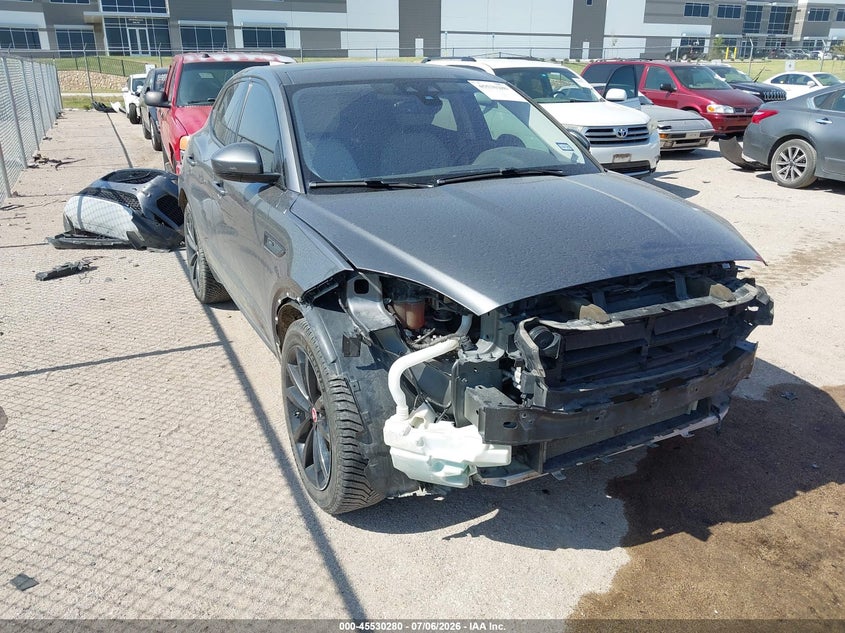 2020 Jaguar E-pace VIN SADFP2FX9L1Z89585 IAAI salvage auction — FRONT END, Salvage (Texas), sold $1,575 on 2026-07-28 (photo 1)