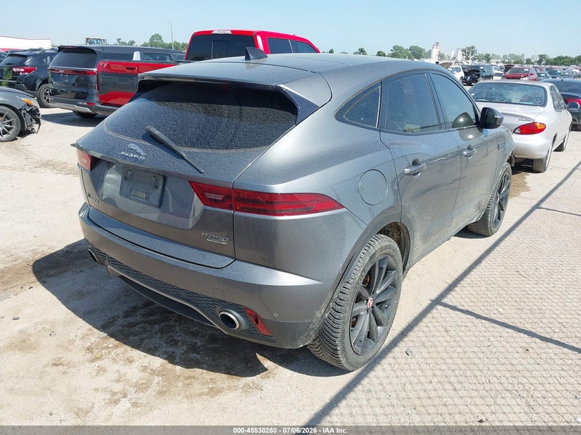 2020 Jaguar E-pace VIN SADFP2FX9L1Z89585 IAAI salvage auction — FRONT END, Salvage (Texas), sold $1,575 on 2026-07-28 (photo 4)