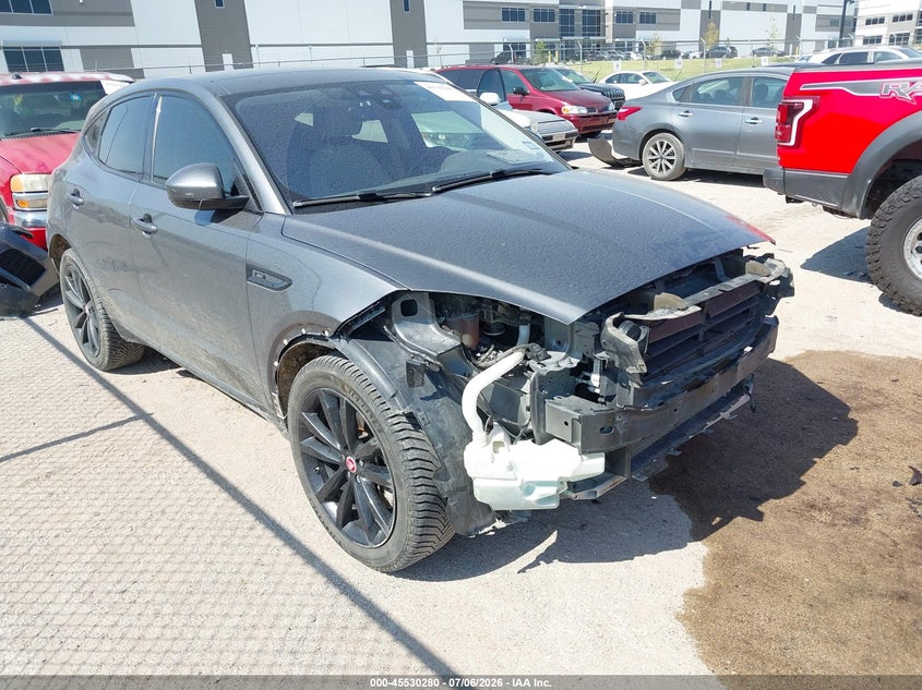 2020 Jaguar E-pace VIN SADFP2FX9L1Z89585 IAAI salvage auction — FRONT END, Salvage (Texas), sold $1,575 on 2026-07-28 (photo 6)