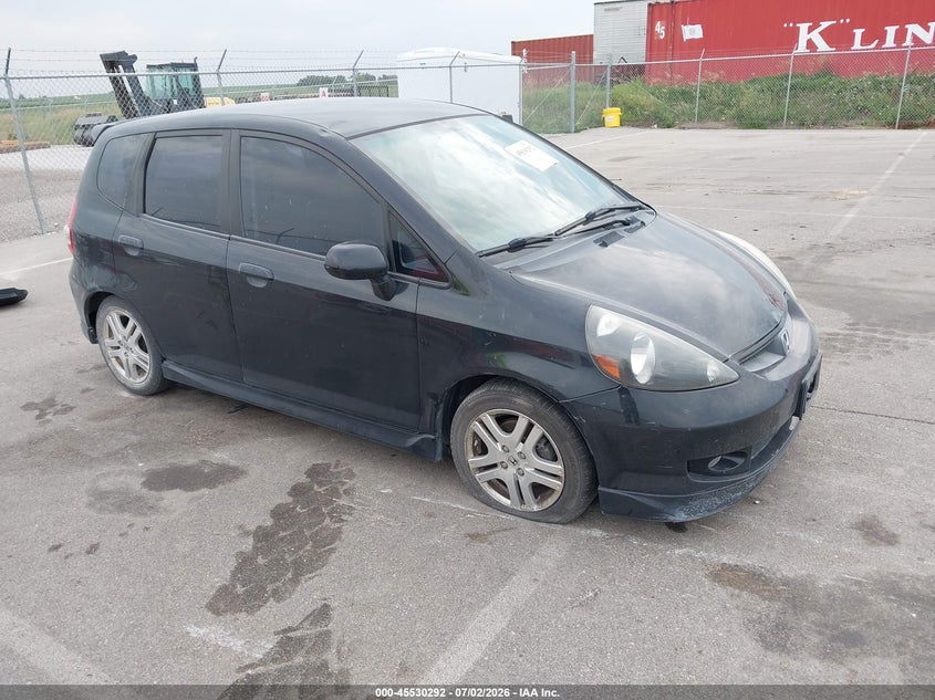 2008 Honda Fit VIN JHMGD38698S013888 IAAI salvage auction — NORMAL WEAR, Certificate Of Title (Nebraska), sold $25 on 2026-07-30 (photo 1)