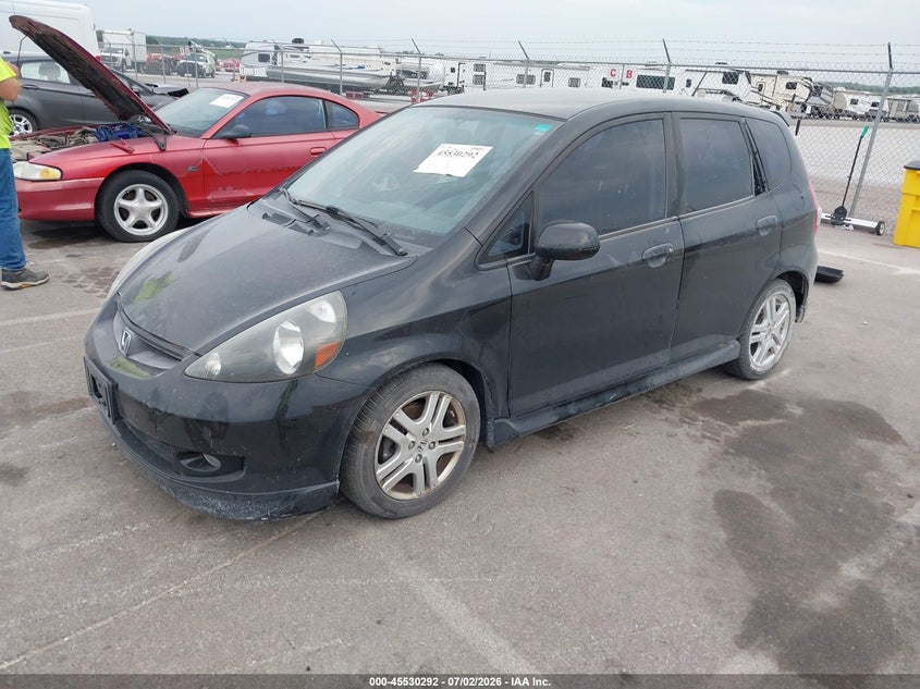 2008 Honda Fit VIN JHMGD38698S013888 IAAI salvage auction — NORMAL WEAR, Certificate Of Title (Nebraska), sold $25 on 2026-07-30 (photo 2)