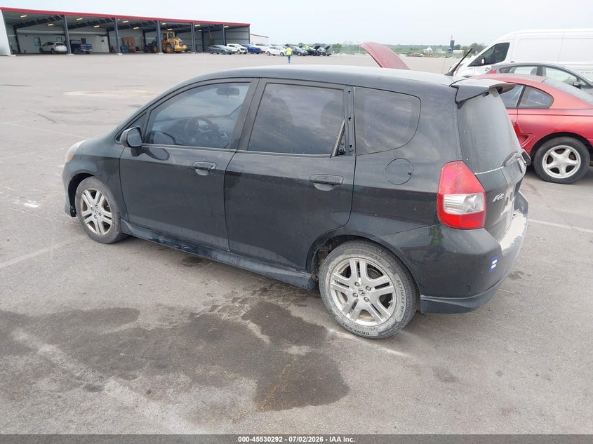 2008 Honda Fit VIN JHMGD38698S013888 IAAI salvage auction — NORMAL WEAR, Certificate Of Title (Nebraska), sold $25 on 2026-07-30 (photo 3)
