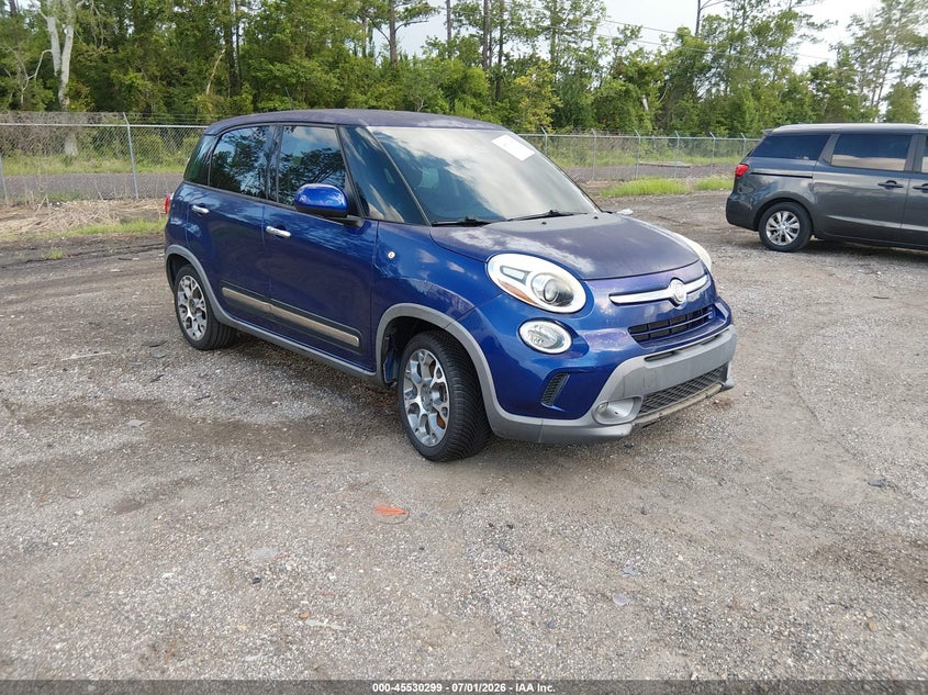2015 Fiat 500l VIN ZFBCFADH5FZ031351 IAAI salvage auction — NORMAL WEAR, Clear (Florida), sold $925 on 2026-07-07 (photo 1)
