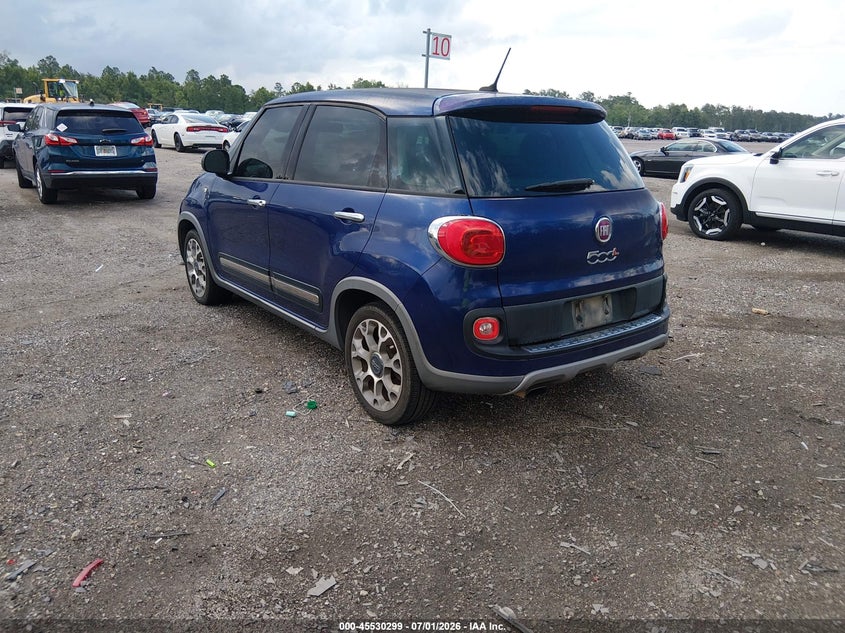 2015 Fiat 500l VIN ZFBCFADH5FZ031351 IAAI salvage auction — NORMAL WEAR, Clear (Florida), sold $925 on 2026-07-07 (photo 3)