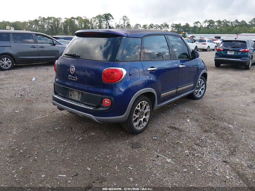 2015 Fiat 500l VIN ZFBCFADH5FZ031351 IAAI salvage auction — NORMAL WEAR, Clear (Florida), sold $925 on 2026-07-07 (photo 4)