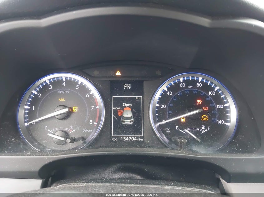 2014 Toyota Highlander VIN 5TDJKRFH1ES053388 IAAI salvage auction — FRONT END, Salvage Title, sold $3,200 on 2026-07-30 (photo 7)