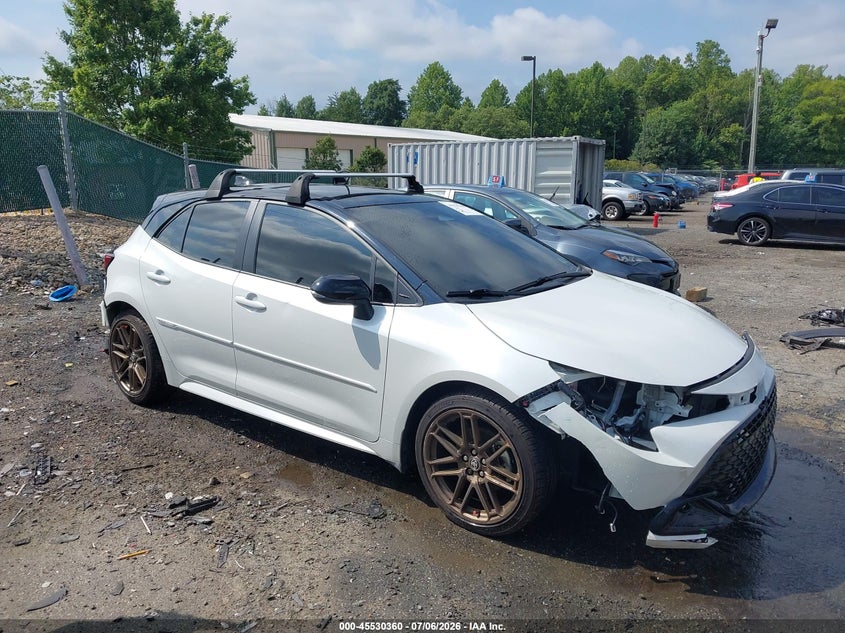 2024 Toyota Corolla VIN JTND4MBE2R3226845 IAAI salvage auction — REAR END, Salvage Title, sold $25 on 2026-07-27 (photo 1)