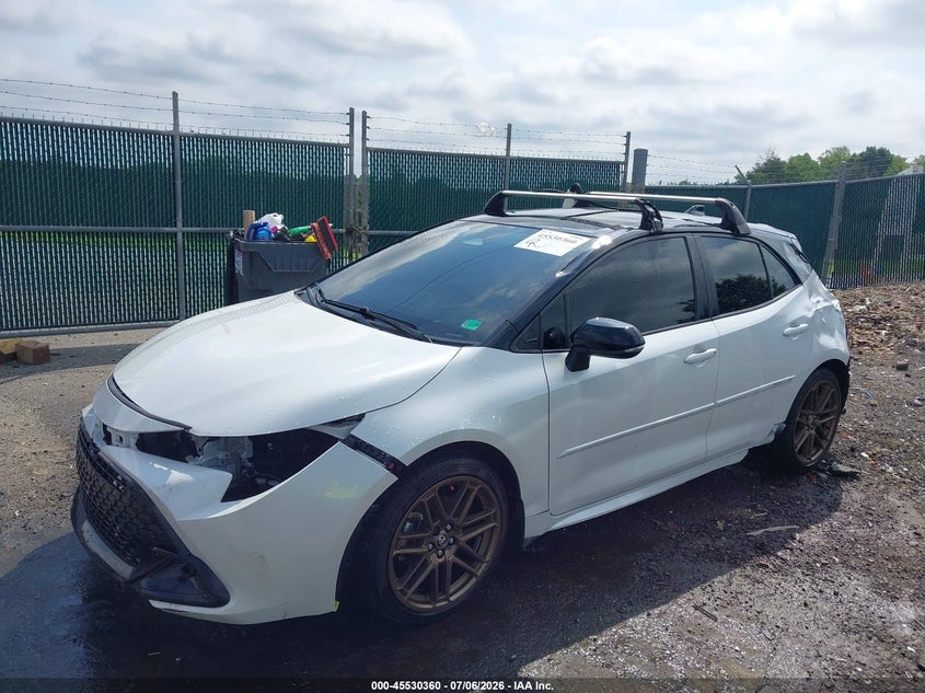 2024 Toyota Corolla VIN JTND4MBE2R3226845 IAAI salvage auction — REAR END, Salvage Title, sold $25 on 2026-07-27 (photo 2)