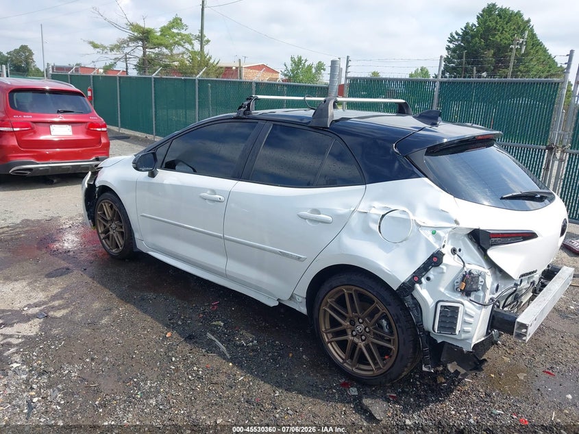 2024 Toyota Corolla VIN JTND4MBE2R3226845 IAAI salvage auction — REAR END, Salvage Title, sold $25 on 2026-07-27 (photo 3)