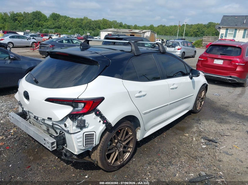 2024 Toyota Corolla VIN JTND4MBE2R3226845 IAAI salvage auction — REAR END, Salvage Title, sold $25 on 2026-07-27 (photo 4)