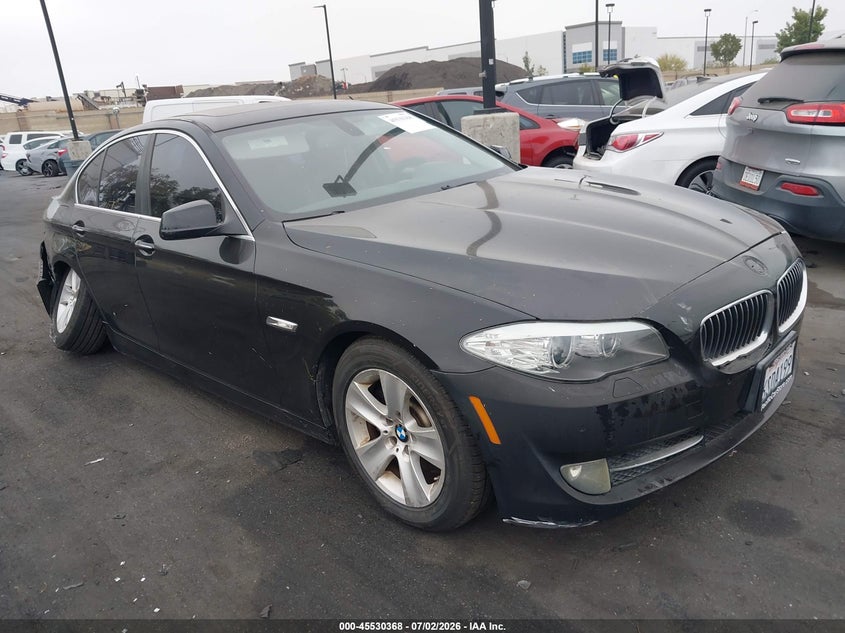2011 BMW 5 series VIN WBAFR1C59BC748077 IAAI salvage auction — RIGHT REAR, Salvage Certificate (California), sold $975 on 2026-07-31 (photo 1)