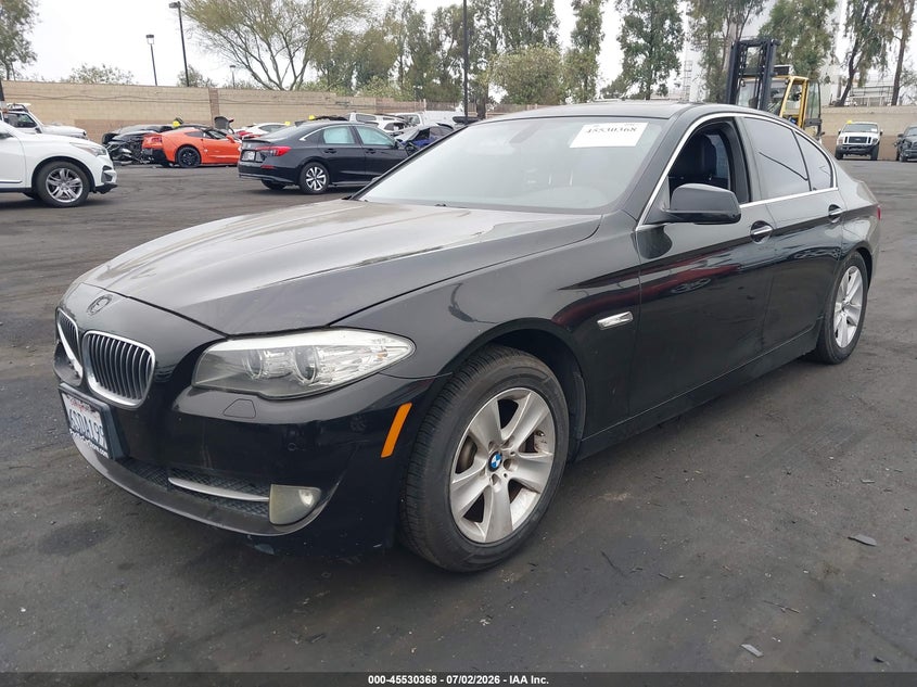 2011 BMW 5 series VIN WBAFR1C59BC748077 IAAI salvage auction — RIGHT REAR, Salvage Certificate (California), sold $975 on 2026-07-31 (photo 2)