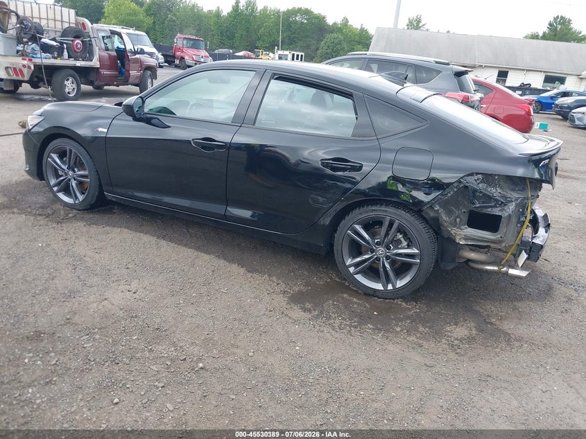 2024 Acura Integra VIN 19UDE4H3XRA020581 IAAI salvage auction — REAR END, Wait Title, sold $10,500 on 2026-09-02 (photo 3)