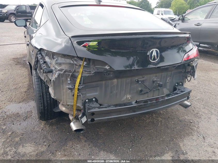 2024 Acura Integra VIN 19UDE4H3XRA020581 IAAI salvage auction — REAR END, Wait Title, sold $10,500 on 2026-09-02 (photo 6)