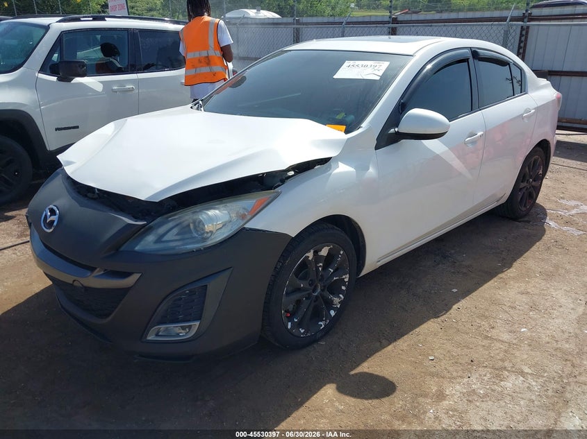 2011 Mazda 3 VIN JM1BL1W66B1380900 IAAI salvage auction — FRONT END, Clear (Oklahoma), sold $1,325 on 2026-09-11 (photo 2)