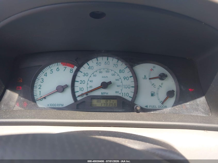2003 Toyota Corolla VIN JTDBR32E932013296 IAAI salvage auction — NORMAL WEAR, Clear (New York), sold $900 on 2026-07-17 (photo 7)
