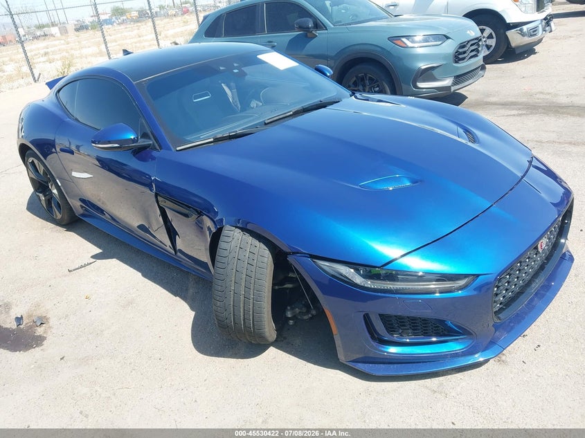 2023 Jaguar F-type VIN SAJD81EE4PCK82562 — IAAI salvage auction photo