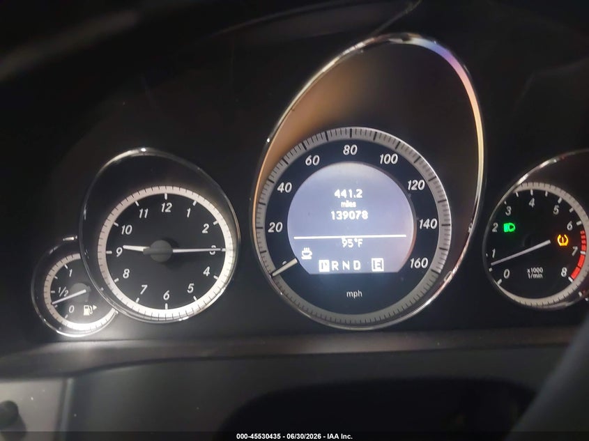2011 Mercedes-benz E-class VIN WDDKK7CF8BF071609 IAAI salvage auction — REAR END, Salvage (Arizona), sold $2,550 on 2026-08-17 (photo 7)