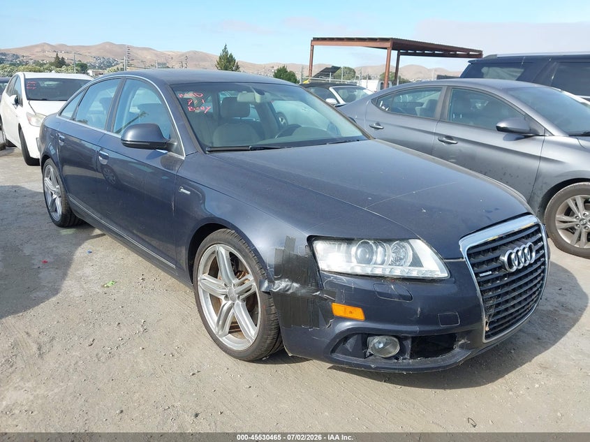 2011 Audi A6 VIN WAUKGAFB8BN033639 IAAI salvage auction — NORMAL WEAR, Clear - Dealer Only (California), sold $350 on 2026-07-09 (photo 1)