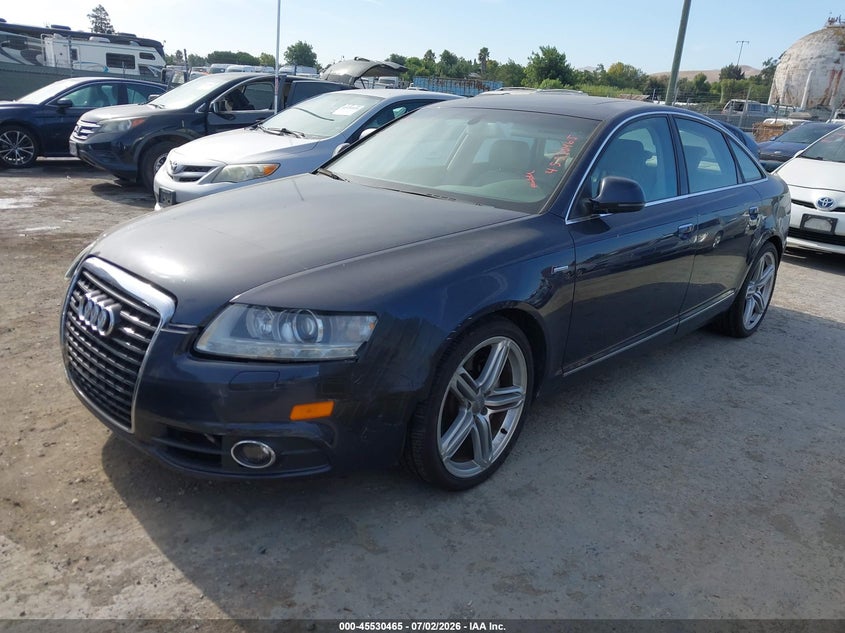 2011 Audi A6 VIN WAUKGAFB8BN033639 IAAI salvage auction — NORMAL WEAR, Clear - Dealer Only (California), sold $350 on 2026-07-09 (photo 2)