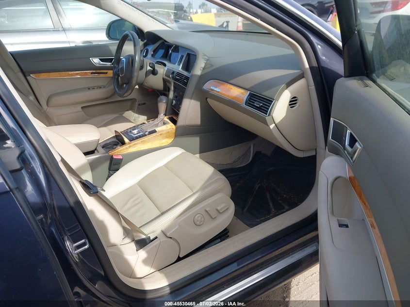 2011 Audi A6 VIN WAUKGAFB8BN033639 IAAI salvage auction — NORMAL WEAR, Clear - Dealer Only (California), sold $350 on 2026-07-09 (photo 5)