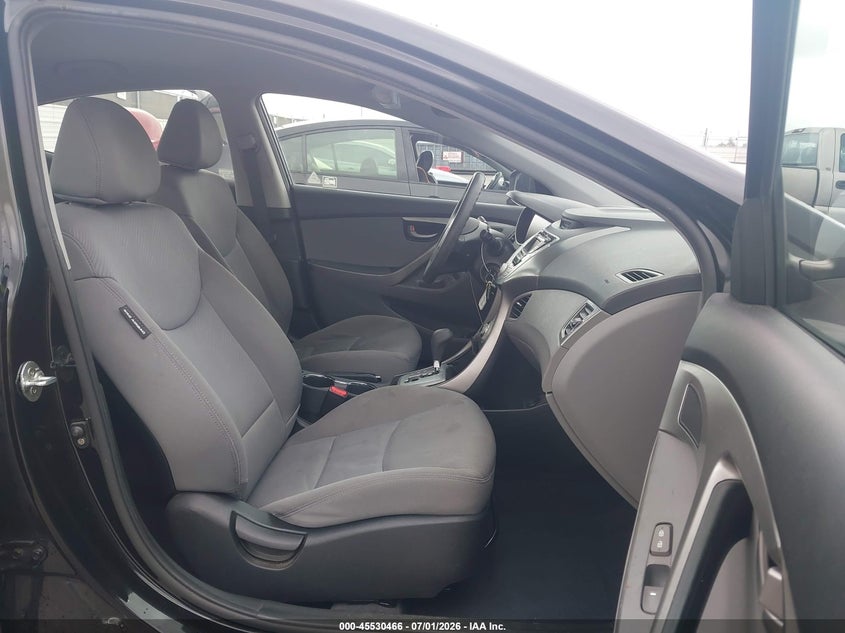 2012 Hyundai Elantra VIN KMHDH4AE6CU268152 IAAI salvage auction — REAR END, Salvage (California), sold $1,450 on 2026-07-23 (photo 5)