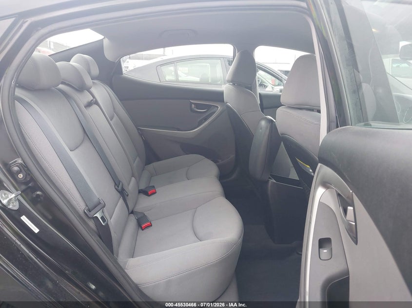 2012 Hyundai Elantra VIN KMHDH4AE6CU268152 IAAI salvage auction — REAR END, Salvage (California), sold $1,450 on 2026-07-23 (photo 8)