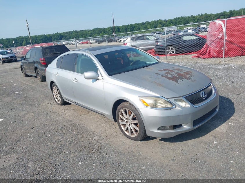 2007 Lexus Gs 350 VIN JTHCE96S270003082 IAAI salvage auction — NORMAL WEAR, Clear (Delaware), sold $225 on 2026-07-27 (photo 1)